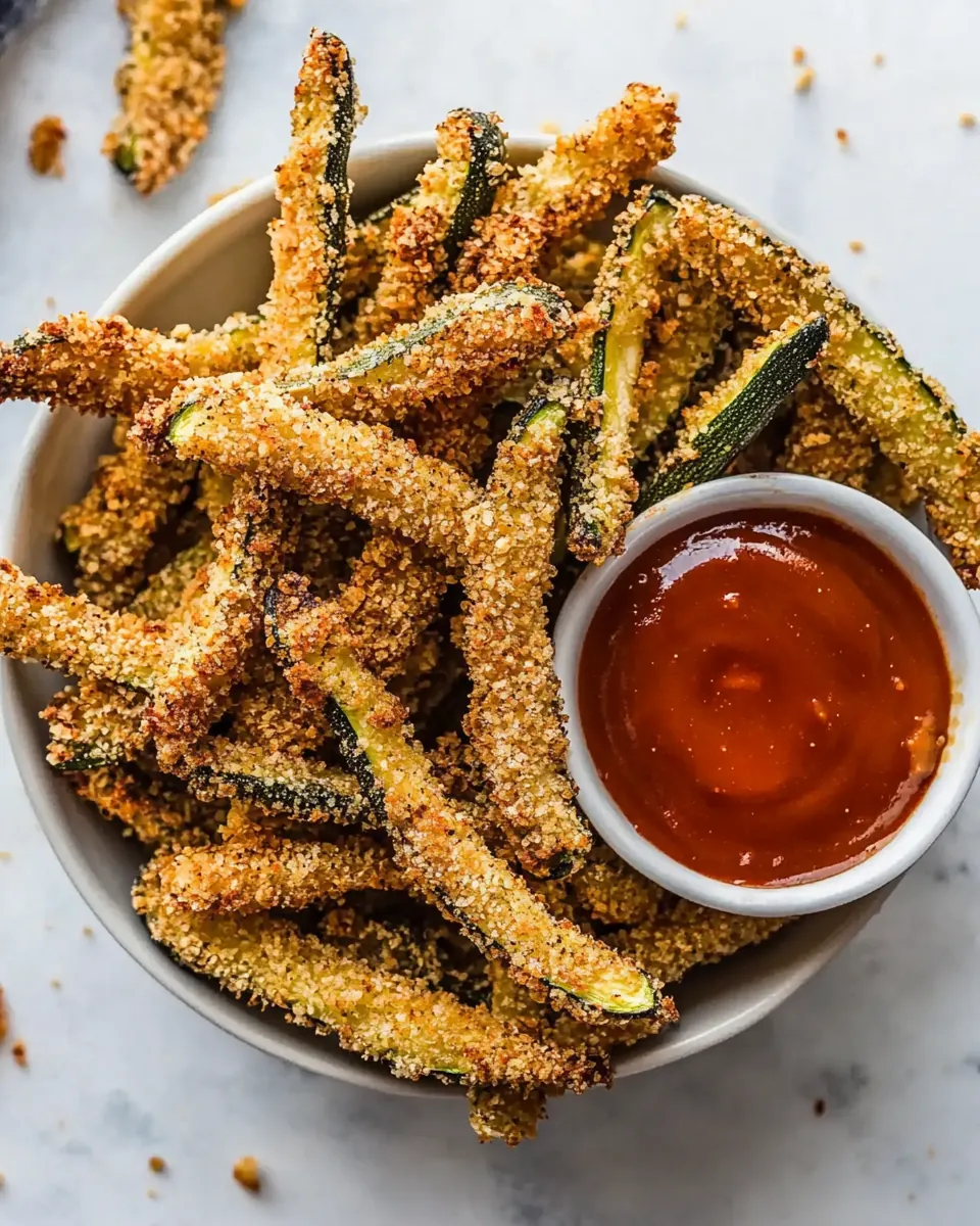 Crispy Baked Zucchini Fries