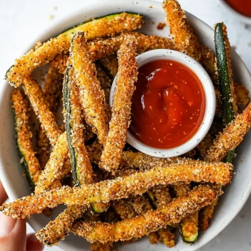 Crispy Baked Zucchini Fries