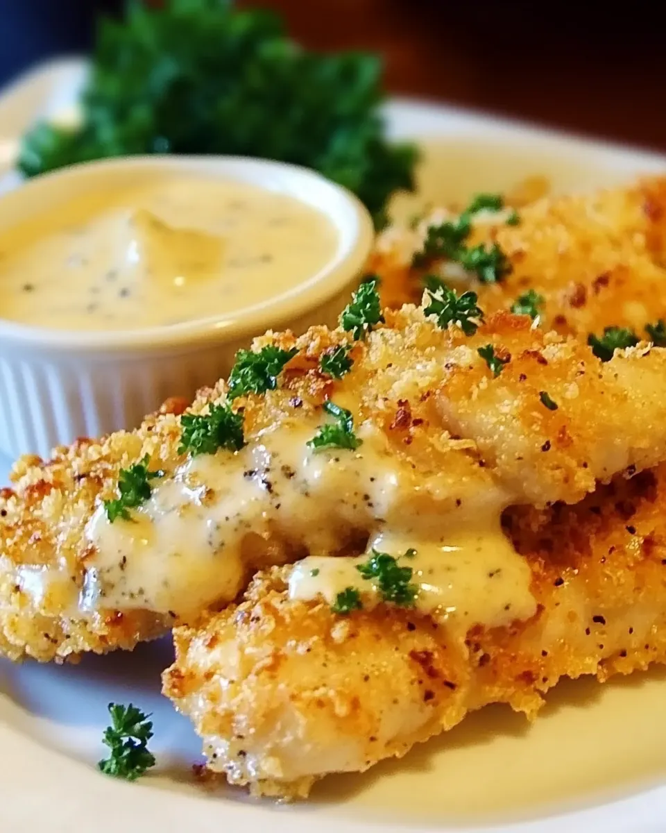Crispy Cheddar Chicken Tenders