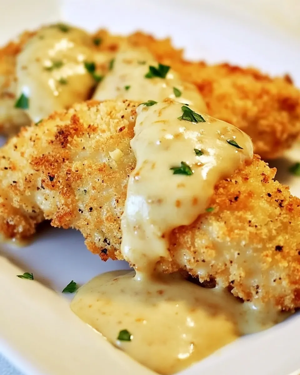 Crispy Cheddar Chicken Tenders