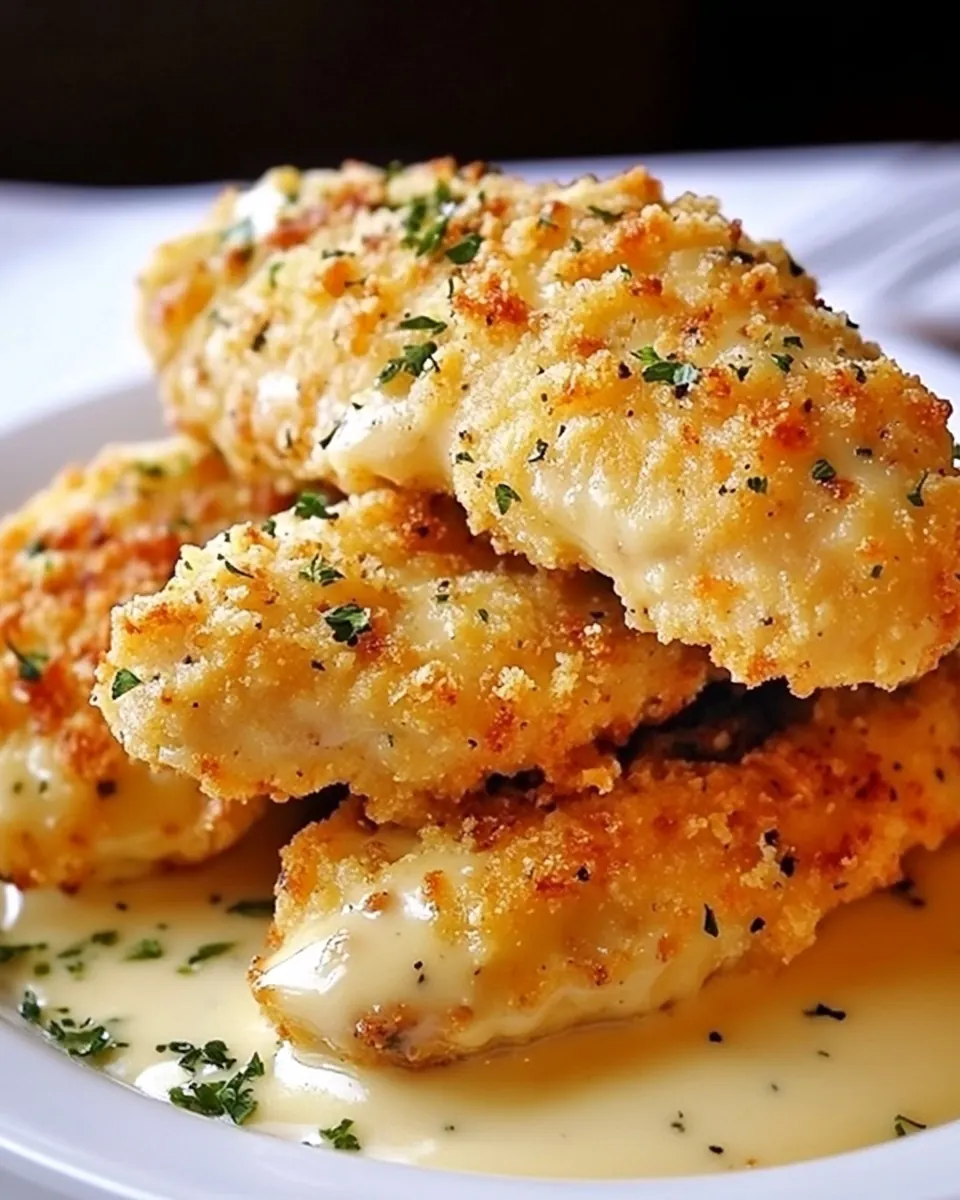 Crispy Cheddar Chicken Tenders
