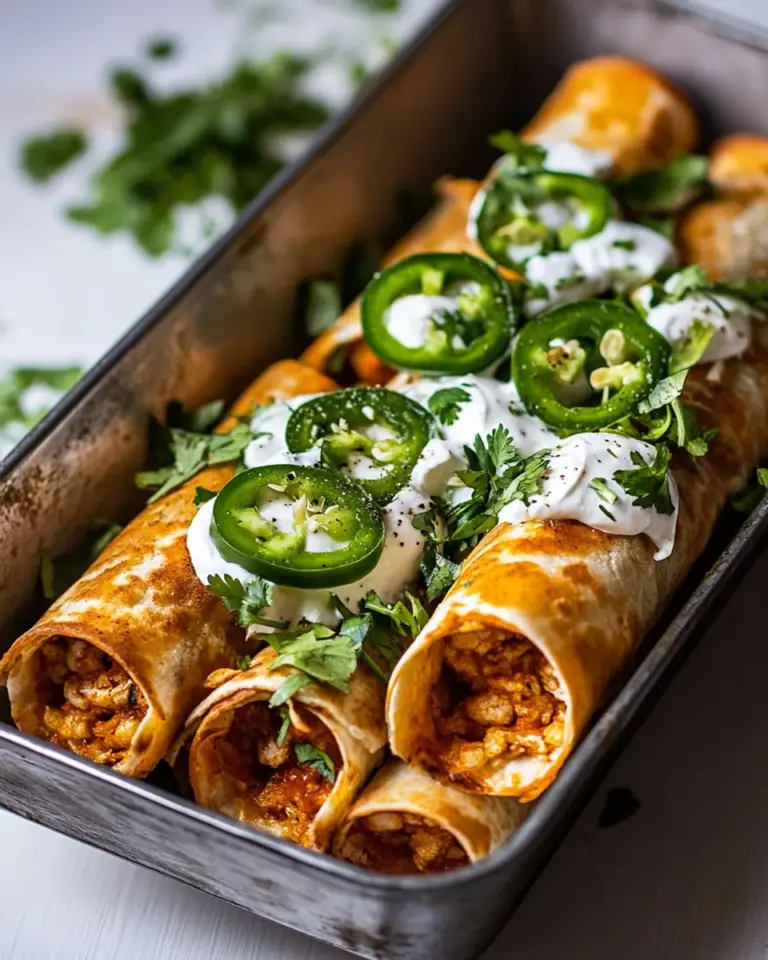 Crispy Jalapeño Cream Cheese Buffalo Cauliflower Taquitos