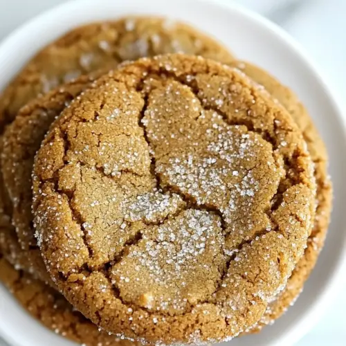 Crispy Molasses Cookies
