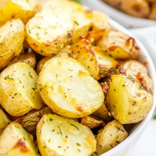 Crispy Oven Roasted Baby Potatoes
