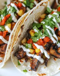 Crispy Oyster Mushroom Tacos