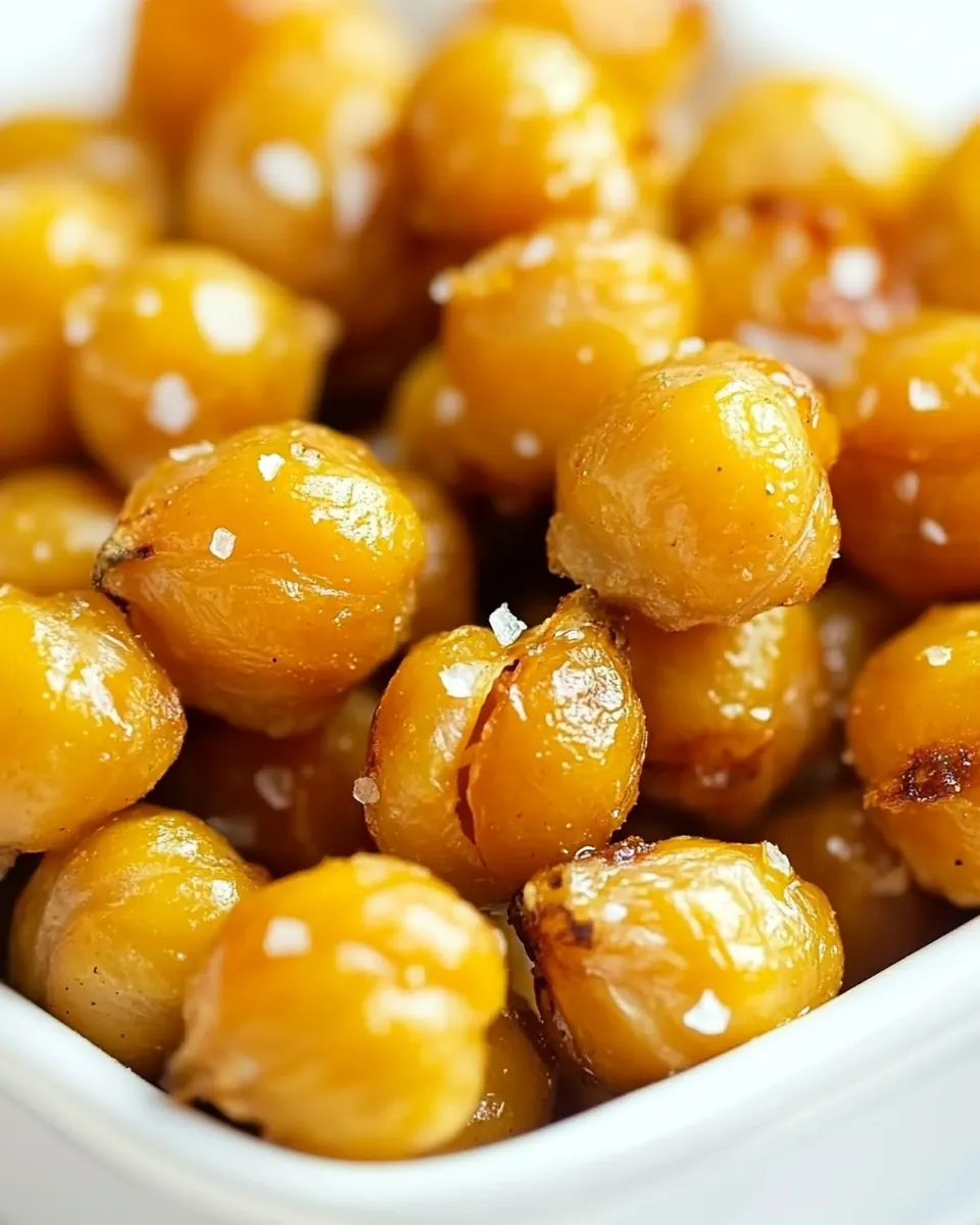 Crispy Roasted Chickpeas