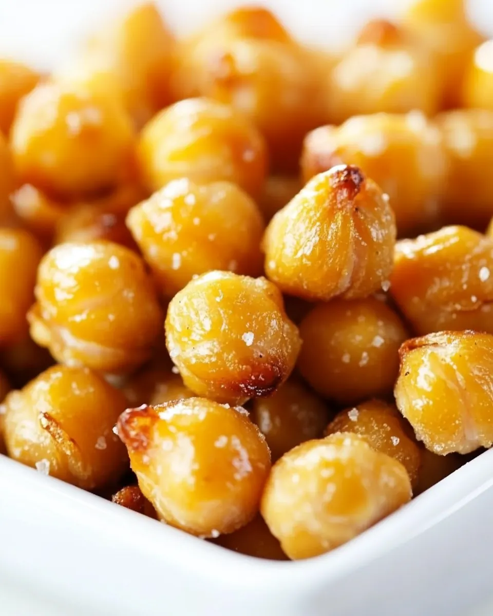 Crispy Roasted Chickpeas