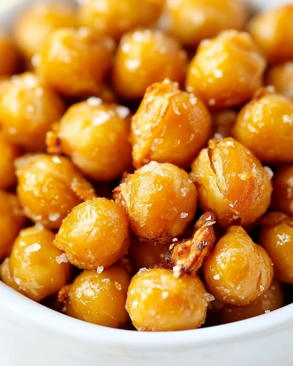 Crispy Roasted Chickpeas
