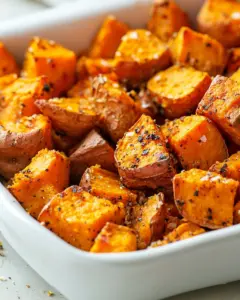 Crispy Roasted Sweet Potatoes