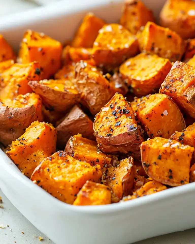 Crispy Roasted Sweet Potatoes