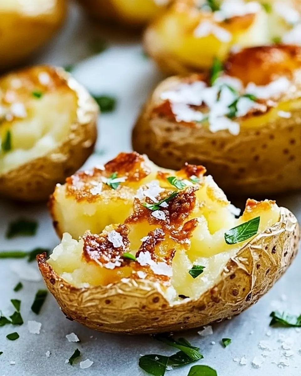 Crispy Smashed Potatoes