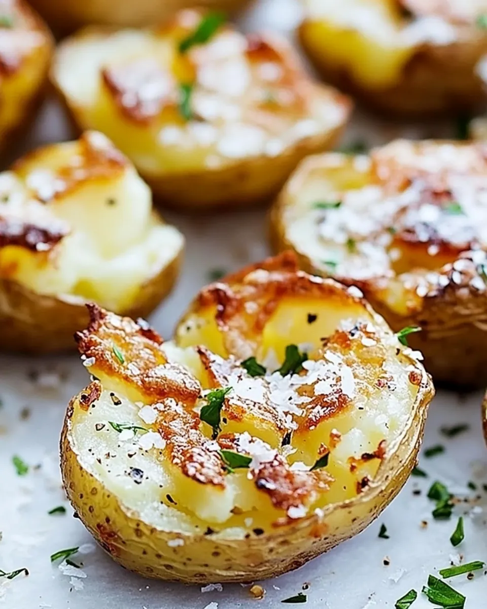 Crispy Smashed Potatoes