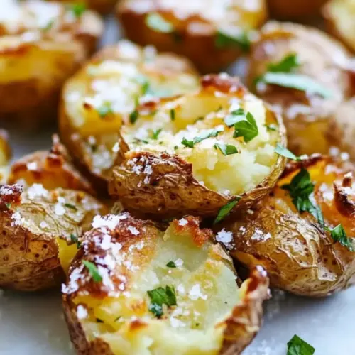 Crispy Smashed Potatoes