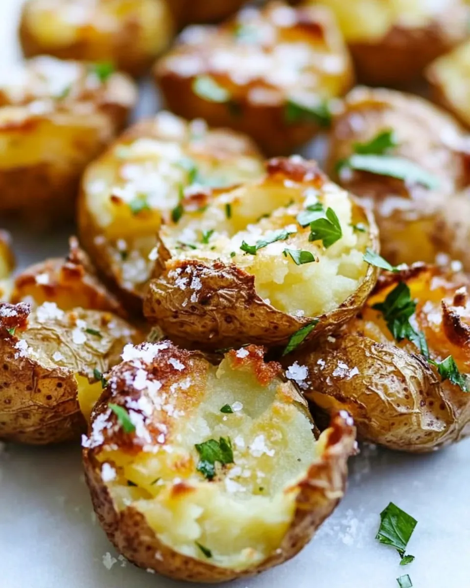 Crispy Smashed Potatoes