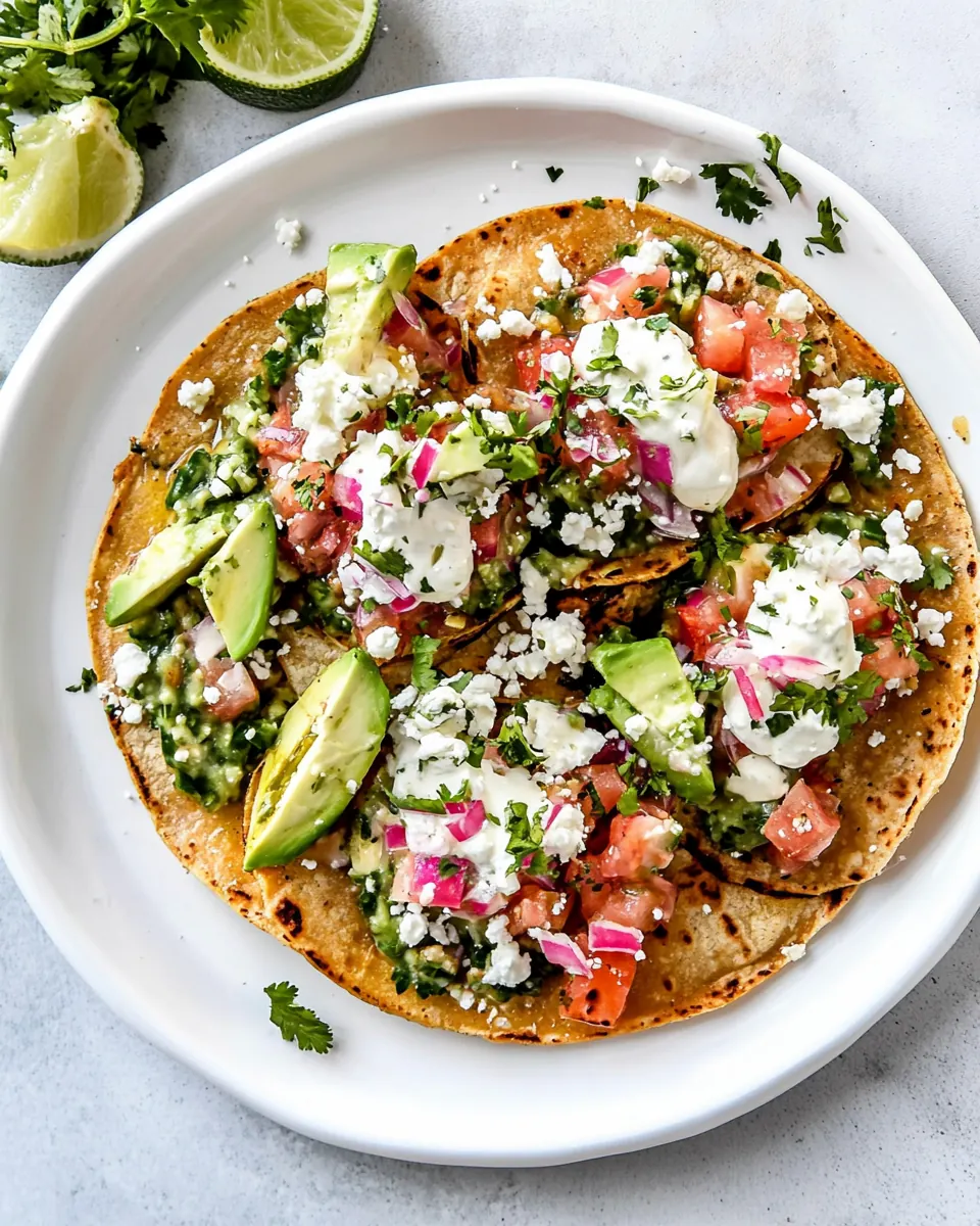 Crispy Southwestern Salad Tostadas