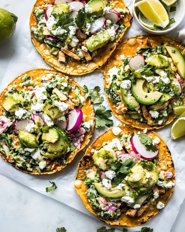 Crispy Southwestern Salad Tostadas