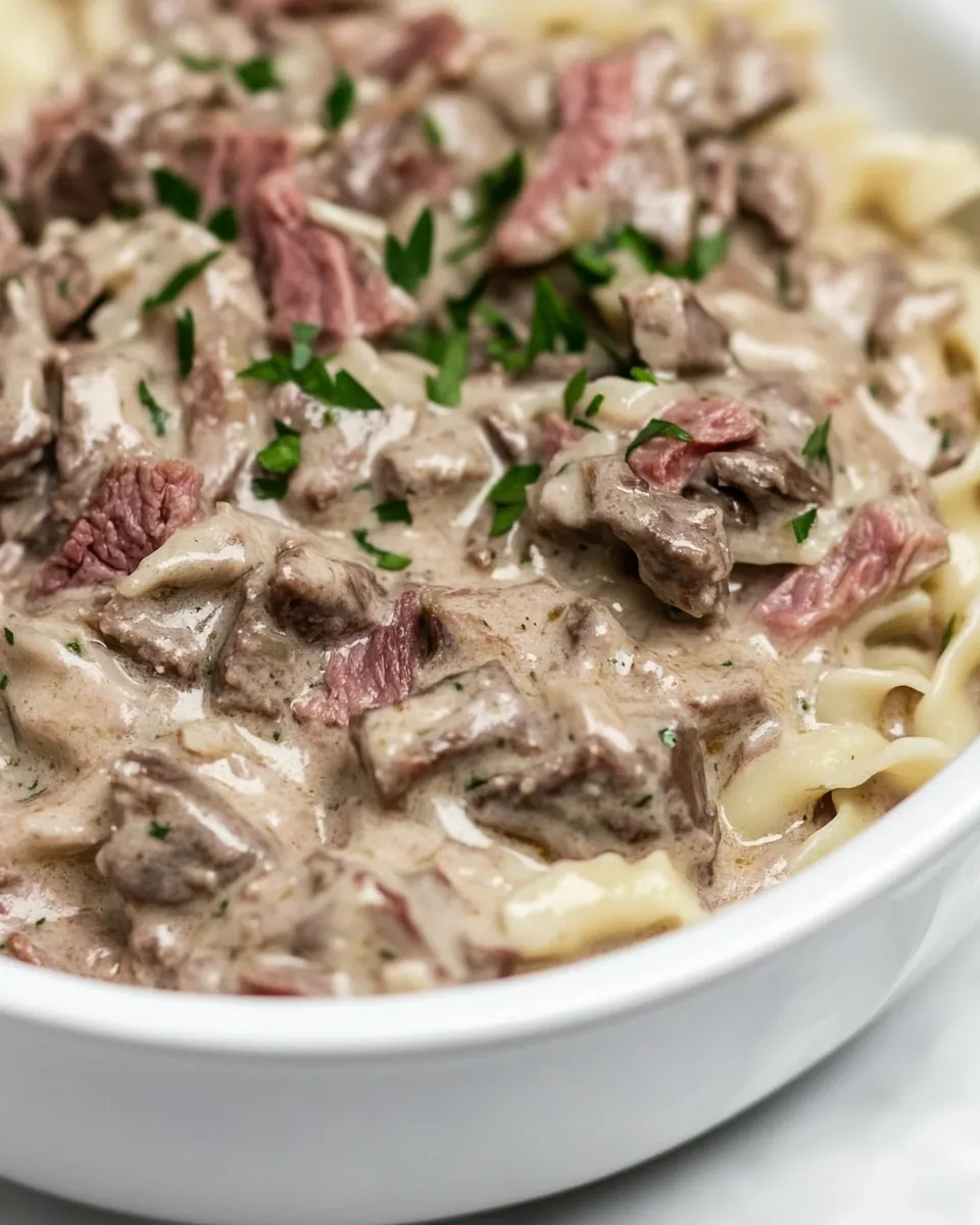 Crock Pot Beef and Noodles
