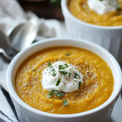 Crock Pot Butternut Squash and Parsnip Soup