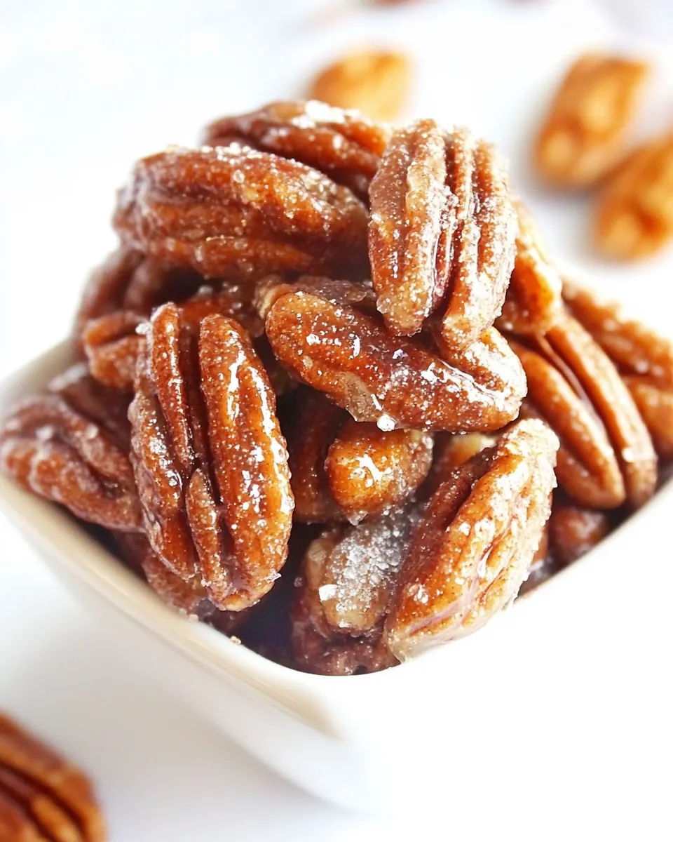 Crock Pot Candied Pecans