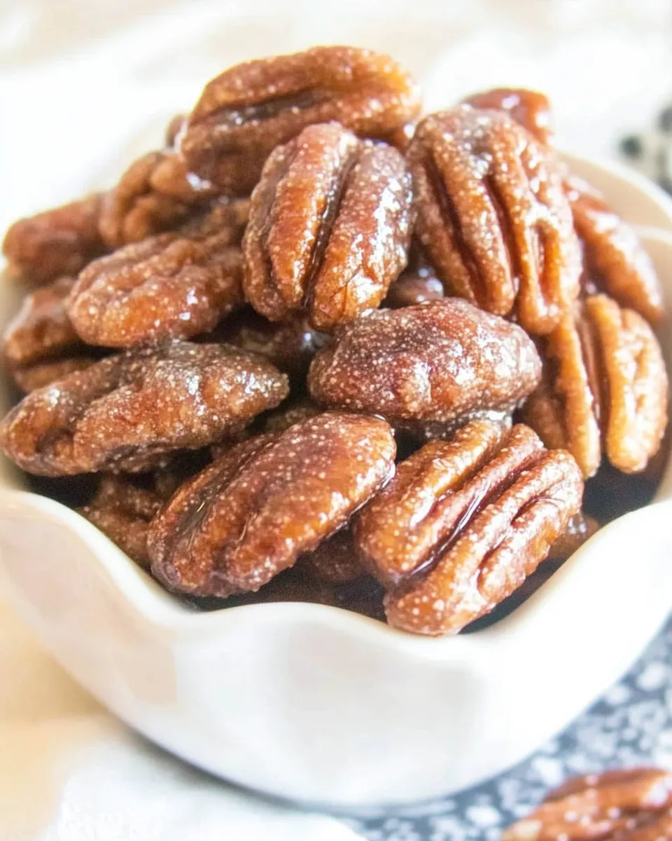 Crock Pot Candied Pecans