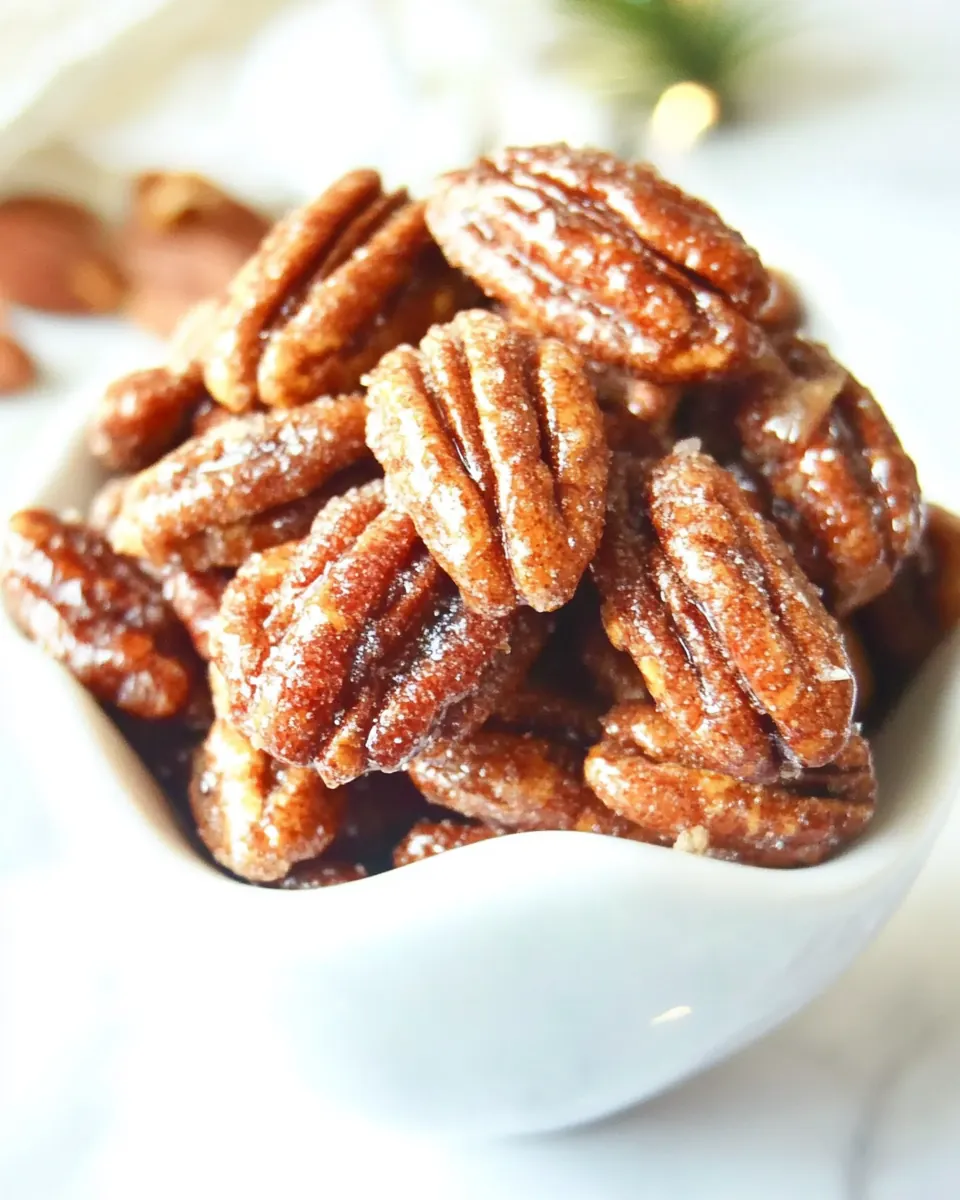 Crock Pot Candied Pecans