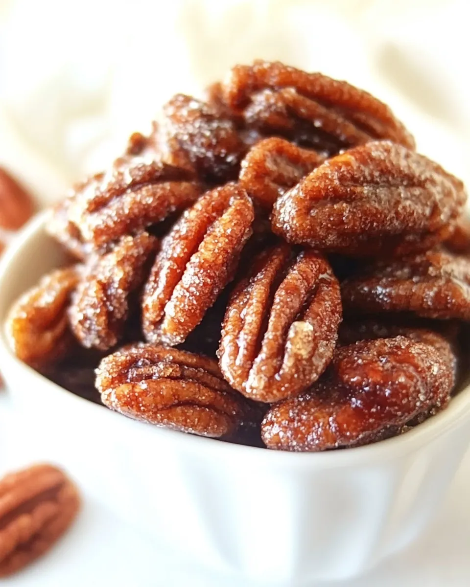 Crock Pot Candied Pecans