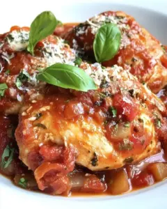 Crock Pot Chicken Cacciatore