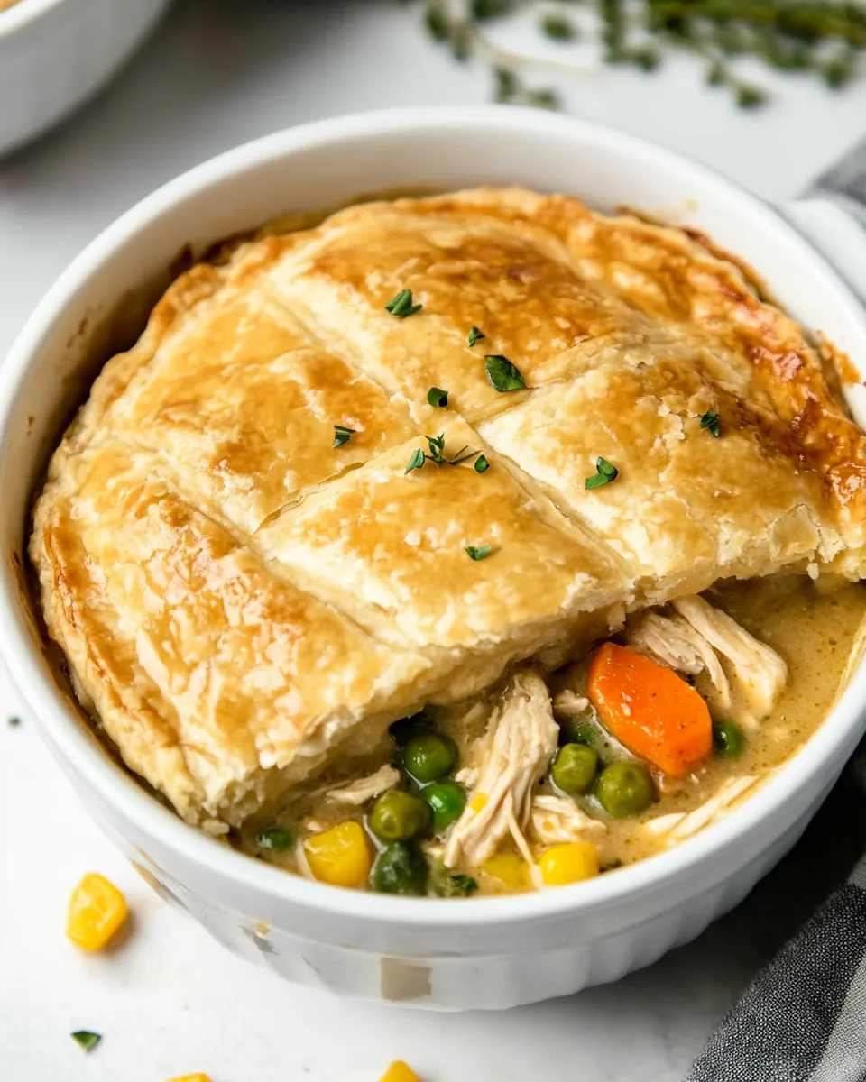 Crock Pot Chicken Pot Pie