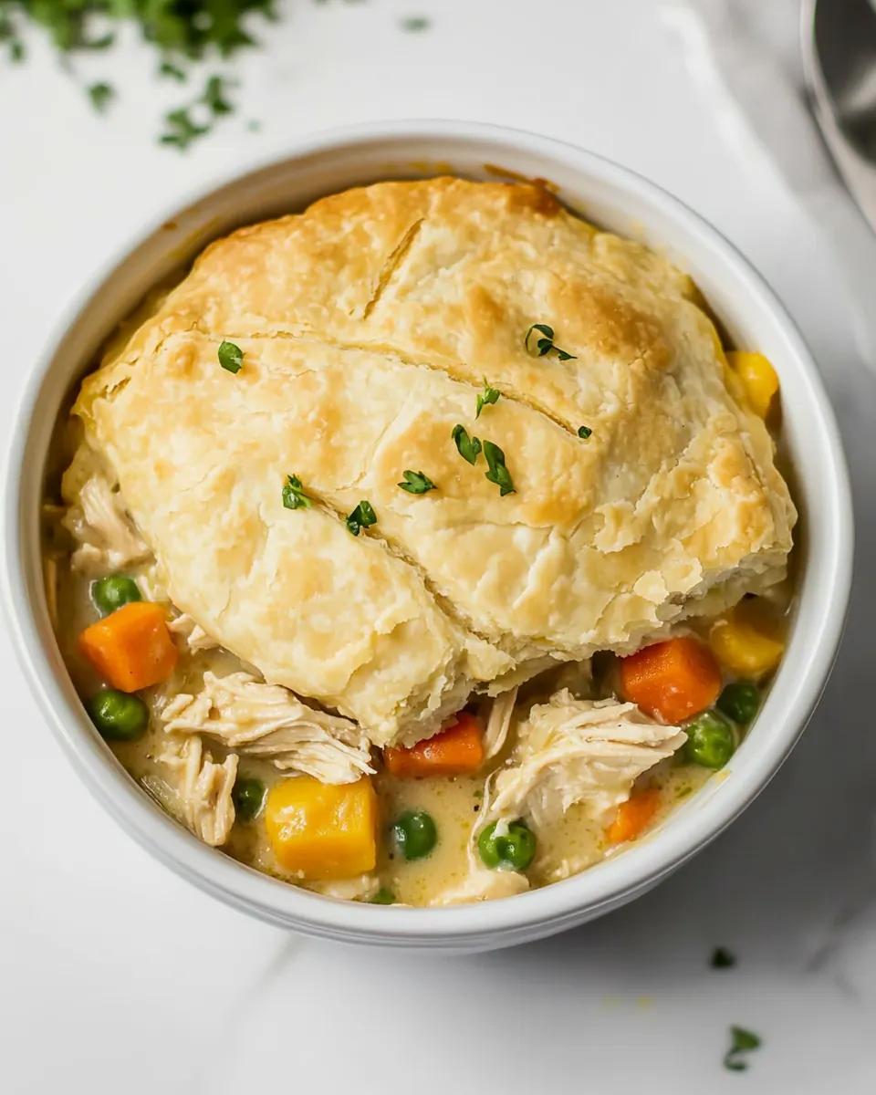 Crock Pot Chicken Pot Pie
