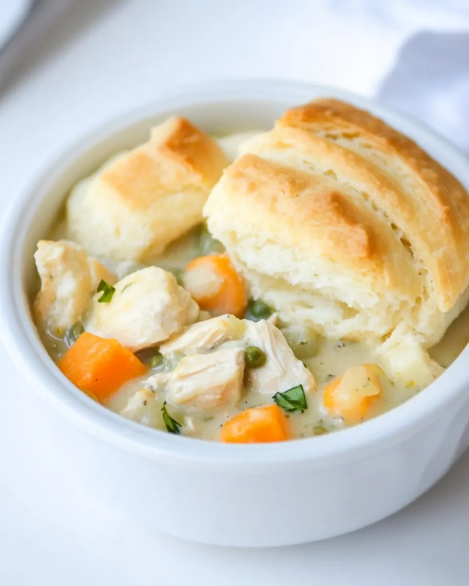 Crock Pot Chicken Pot Pie