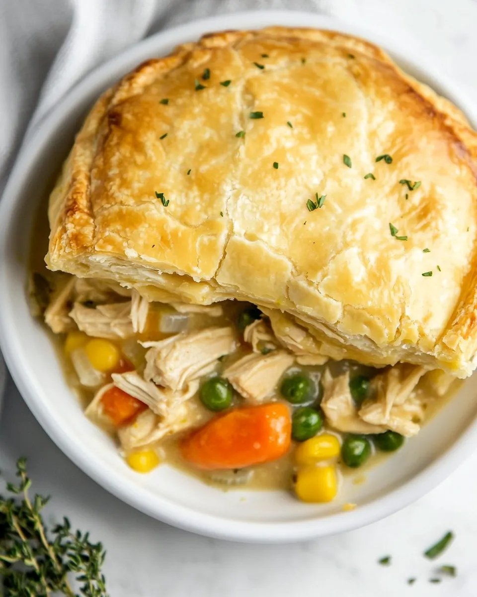 Crock Pot Chicken Pot Pie