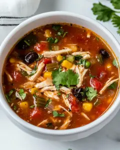 Crock Pot Chicken Tortilla Soup