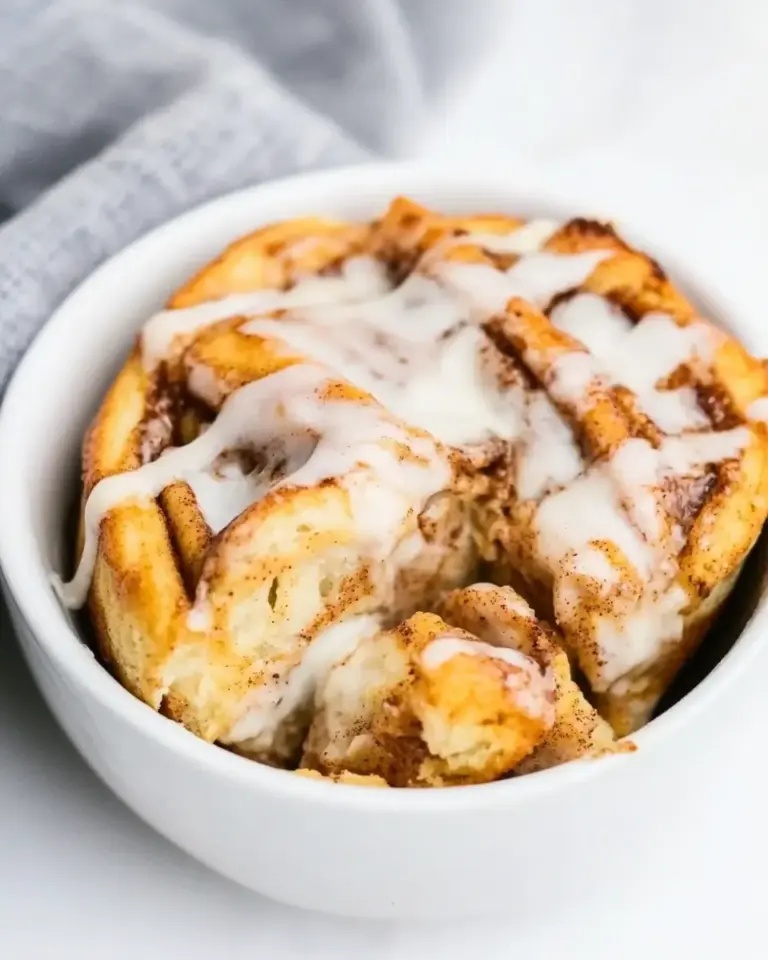 Crock Pot Cinnamon Roll Casserole