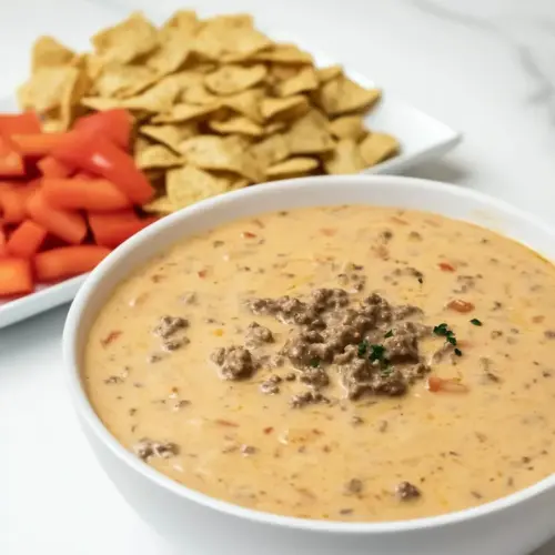 Crock Pot Hamburger Dip