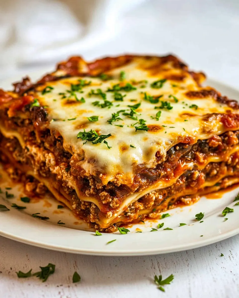 Crock Pot Lasagna
