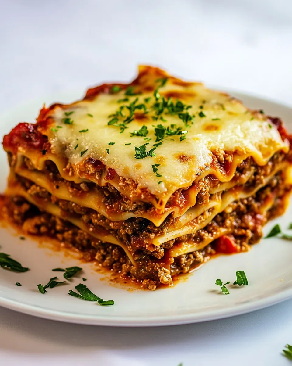 Crock Pot Lasagna