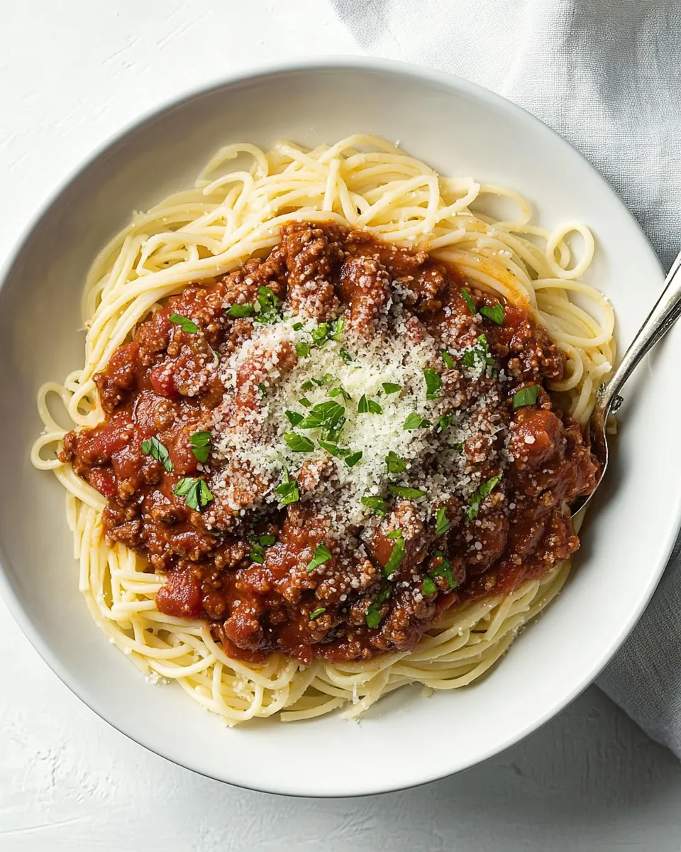 Crock Pot Meaty Pasta Sauce