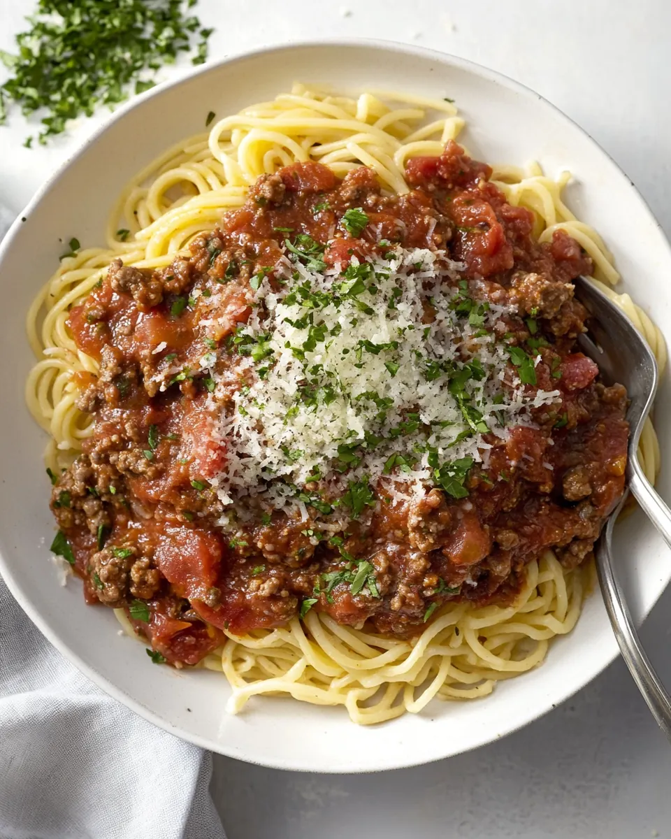 Crock Pot Meaty Pasta Sauce