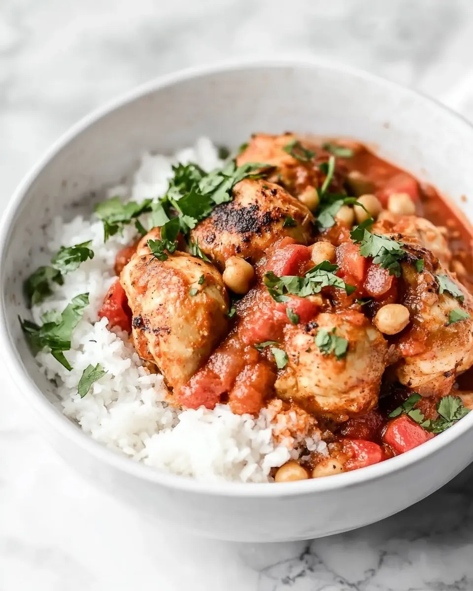 Crock Pot Moroccan Chicken