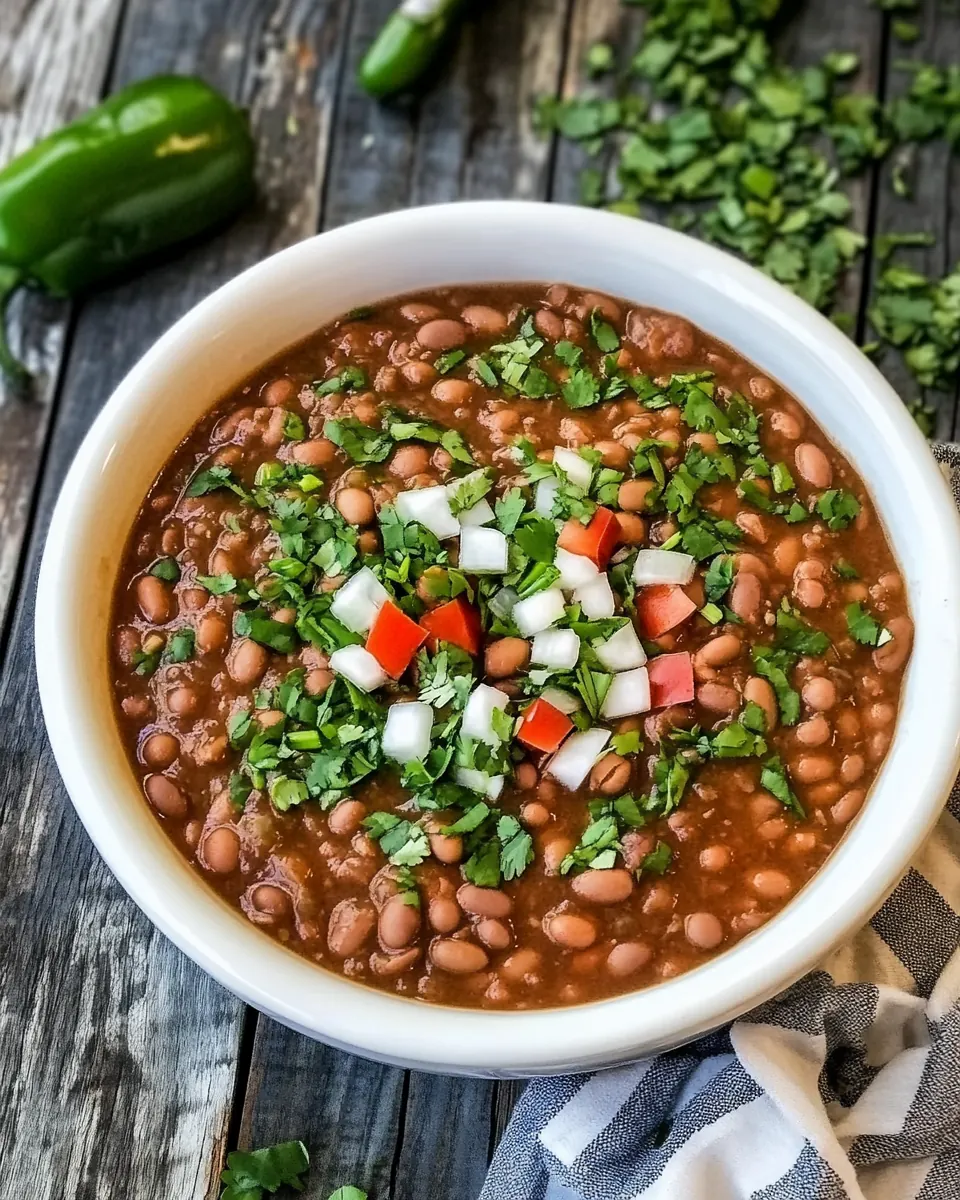 Crock Pot Pinto Beans