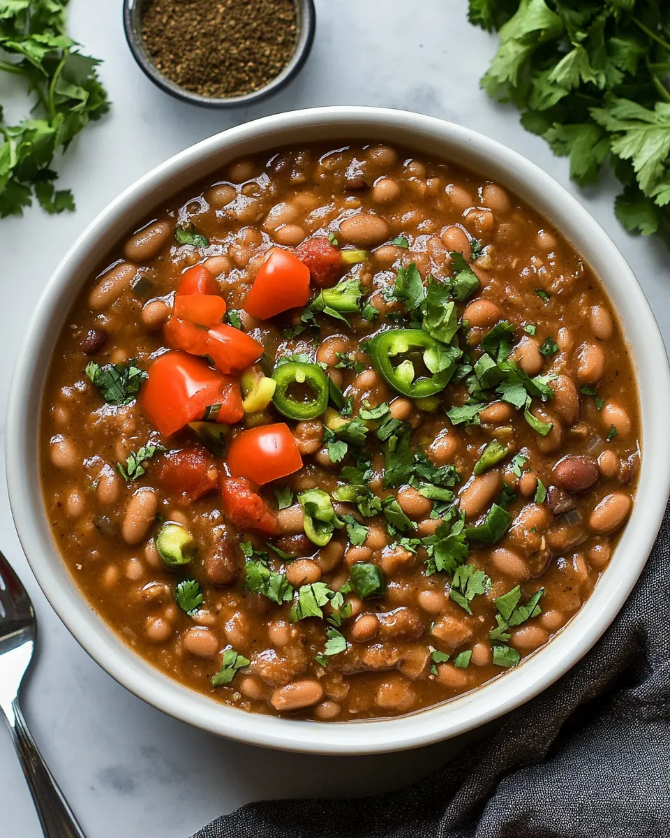 Crock Pot Pinto Beans