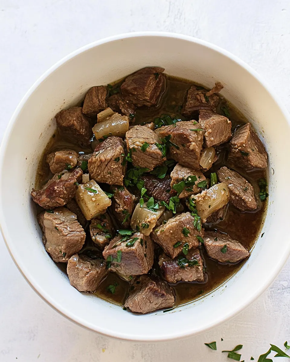 Crock Pot Steak Bites
