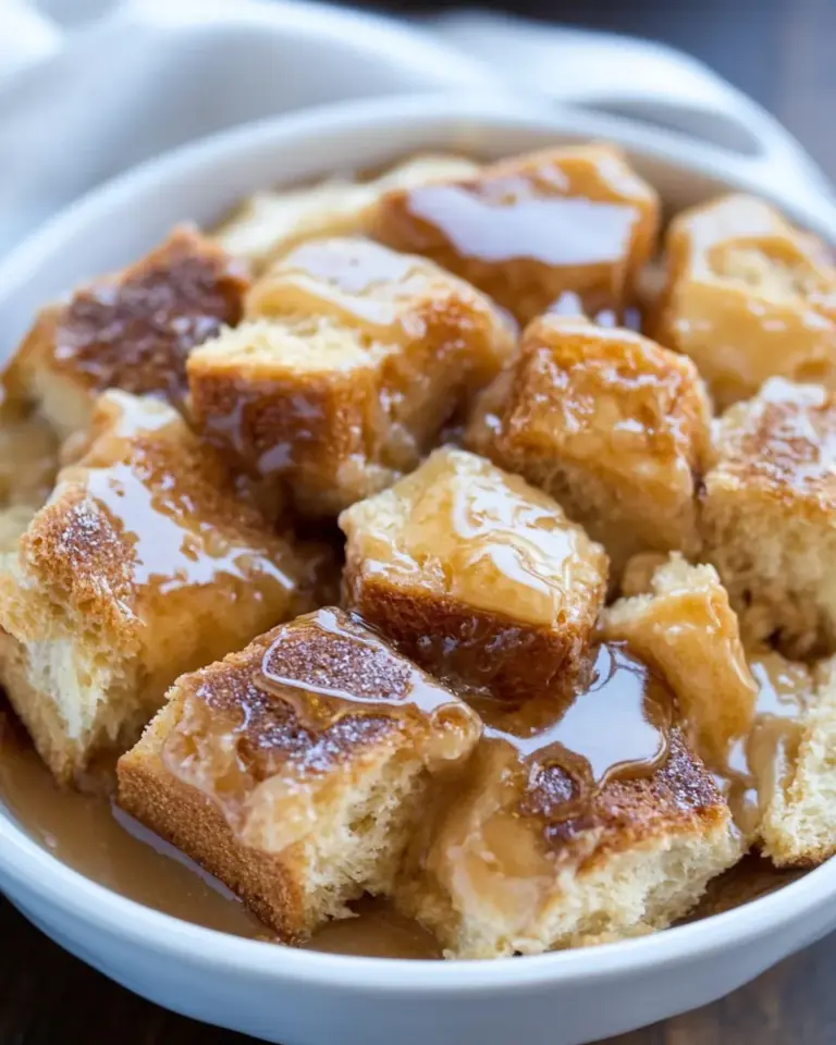 Crock Pot Tres Leches Bread Pudding