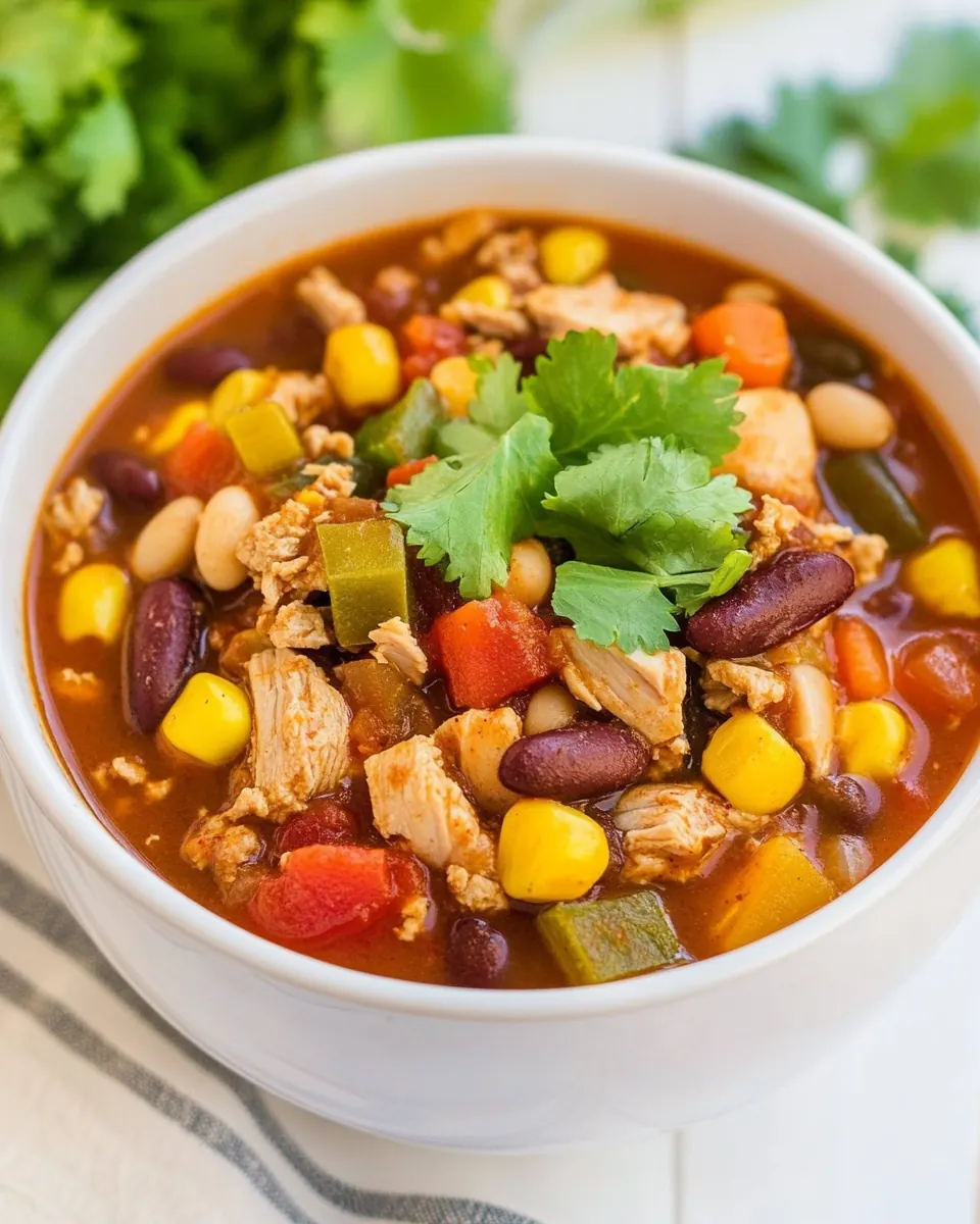 Crock Pot Turkey Chili