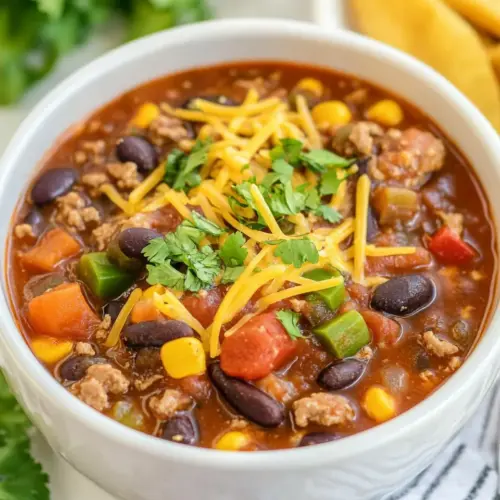 Crock Pot Turkey Chili