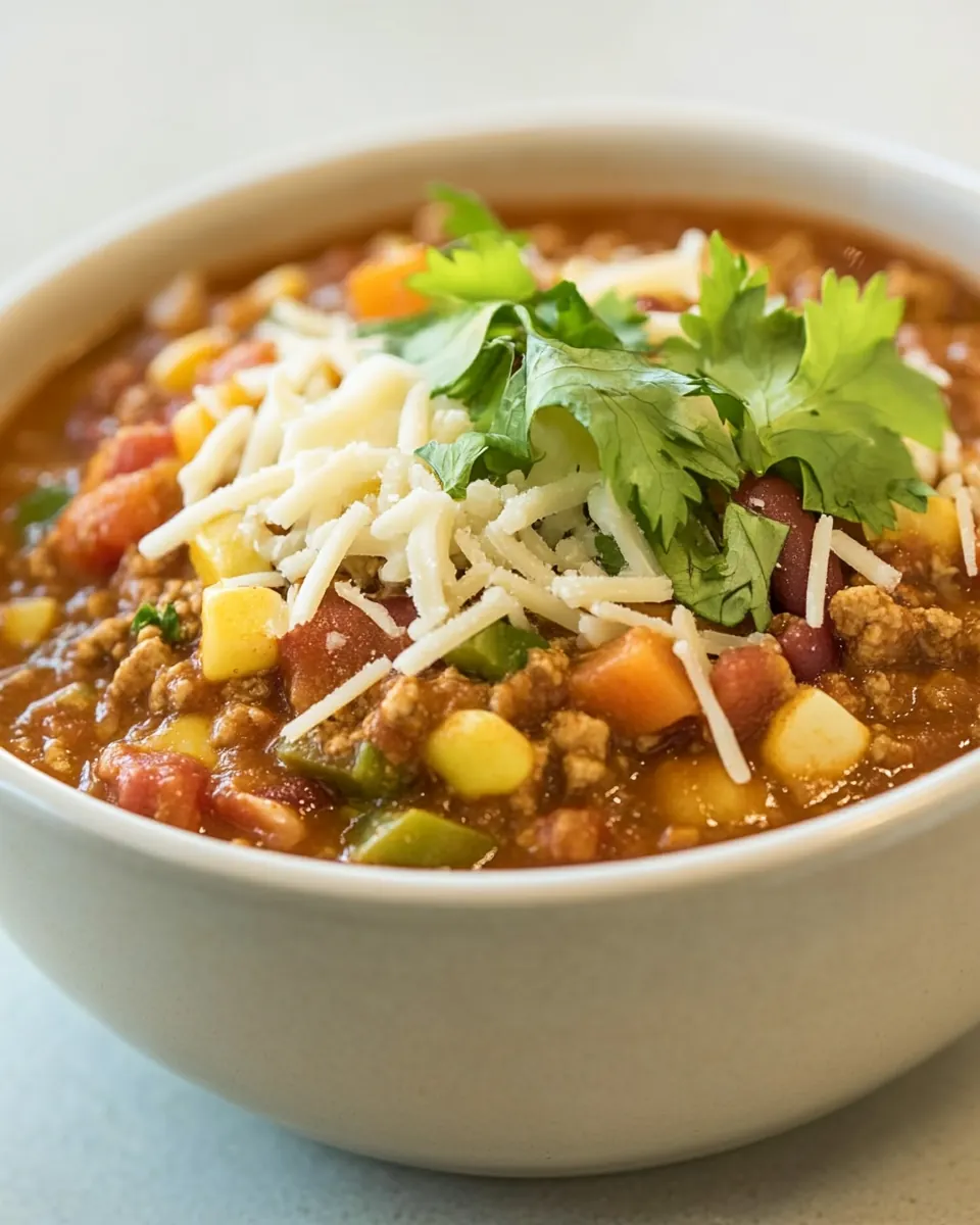 Crock Pot Vegetarian Chili
