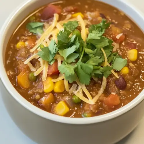 Crock Pot Vegetarian Chili