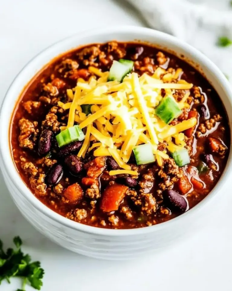 Crockpot Beef Chili