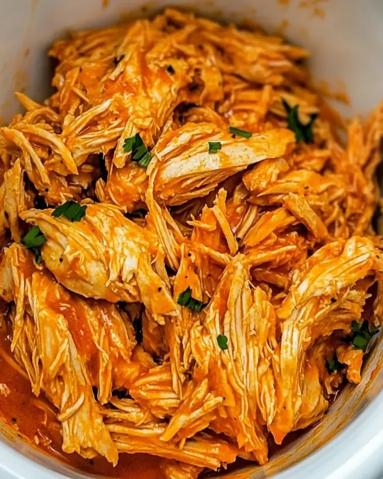 Crockpot Buffalo Chicken
