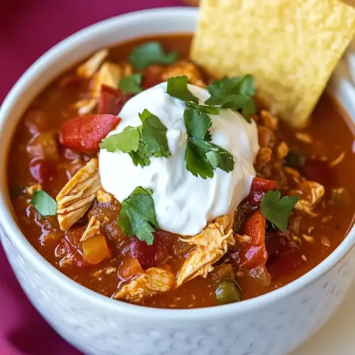 Crockpot Chicken Chili